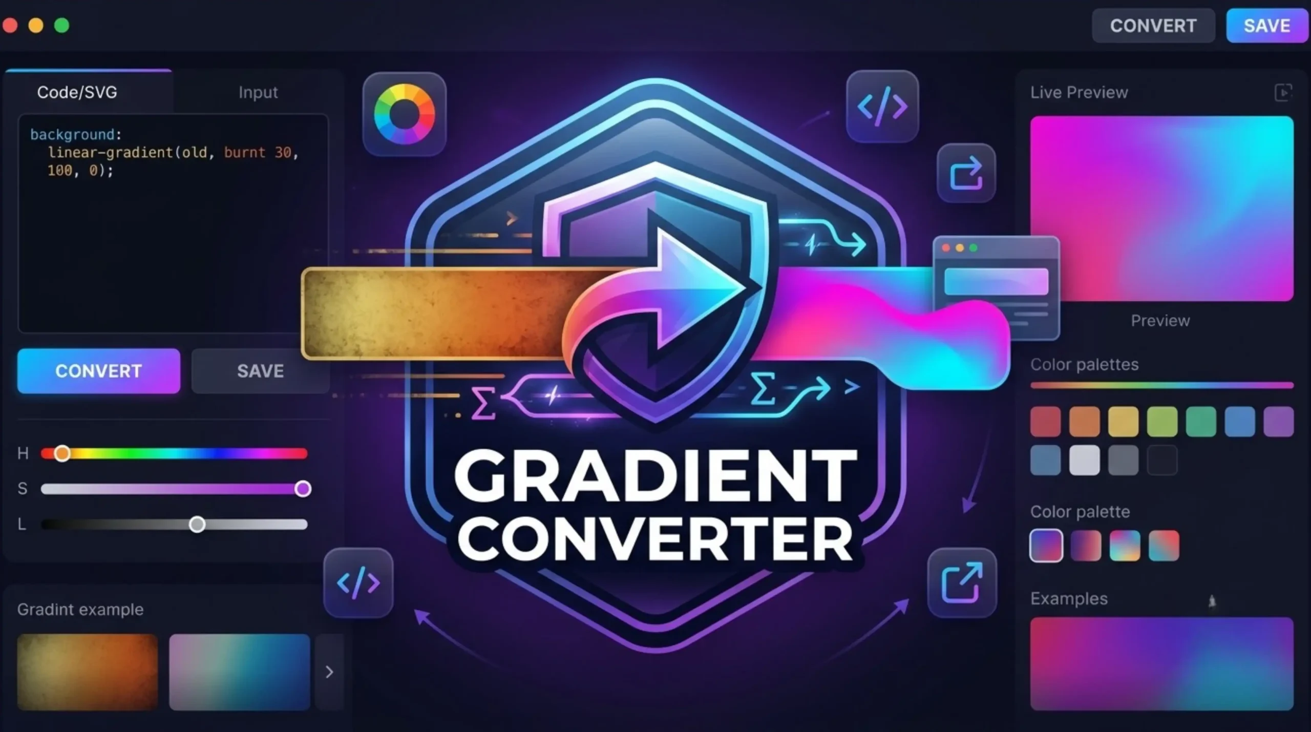 Gradient Converter 1 Gradient Converter